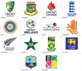 cricket national teams logos
